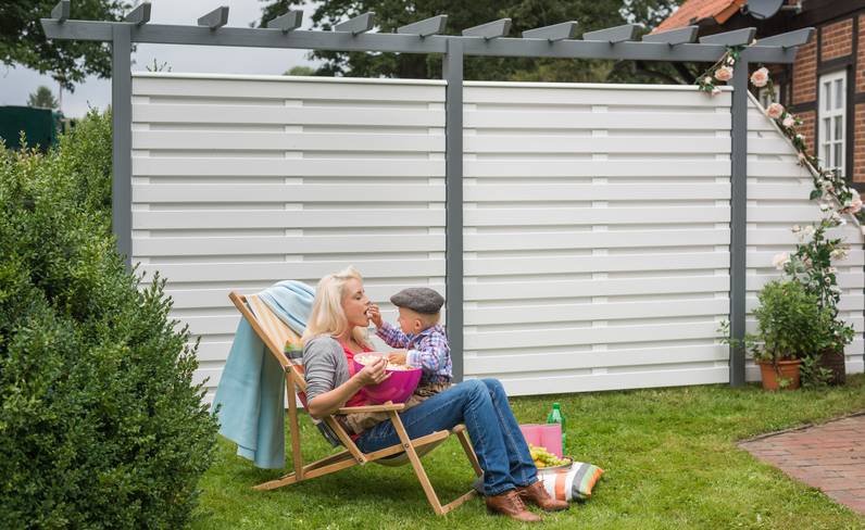 Sichtschutz, Zaun, Carport, Terrasse: aus Holz – von SCHEERER - Sichtschutz